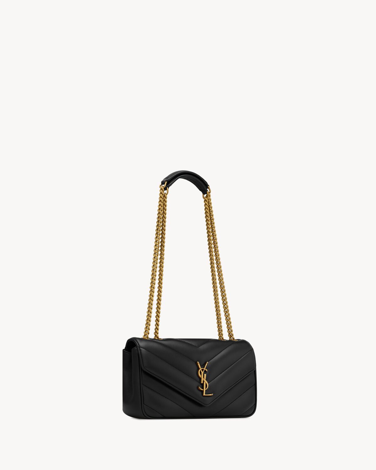 YSL LOULOU small in MATELASSÉ lambskin - Image 6